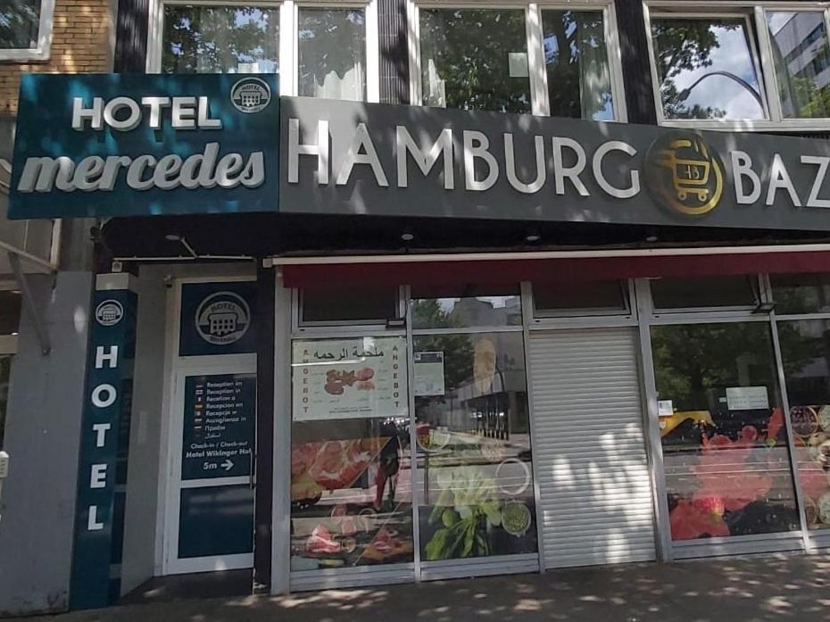 Hotel Mercedes/Centrum Amburgo Esterno foto